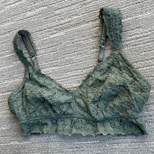 Aerie triangle lace Bralette